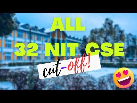All NIT's shocking cutoff's ! 😱 | upto 3 lakh | jee 2024