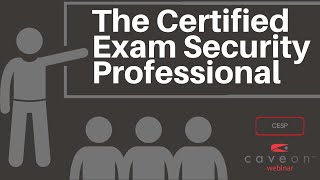 The Certified Exam Security Professional: Caveon Webinar Series