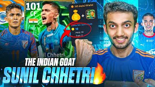 THE INDIAN GOAT 🐐 SUNIL CHHETRI GAMEPLAY REVIEW