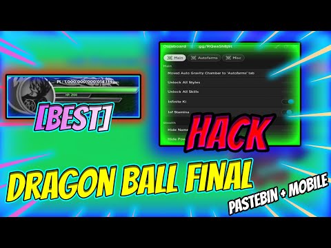 [UPDATE 1/3] Dragon Ball Final Remastered SCRIPT PASTEBIN 2023| Auto Farm, Auto Gravity Chamber, Htc