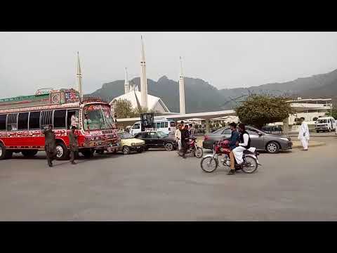 Faisal Mosque Islamabad - Faisal Avenue - Road Trip