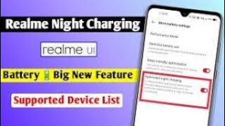 How to enable Optimize Night charging in Realme #shorts #youtubeshorts #mobiletipstricks #Mdamamul