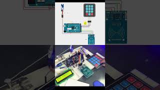 RFID and Keypad Password-Based Door Lock System #shorts #tranding