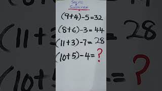 Smartminds Quiz math  intelligent 1 #live#intelligent#math#mathquiz#shorts