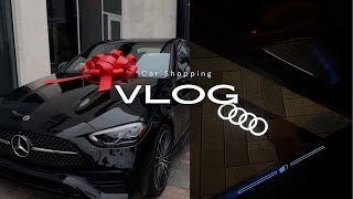 Car Shopping Vlog 🏎️🛍️
