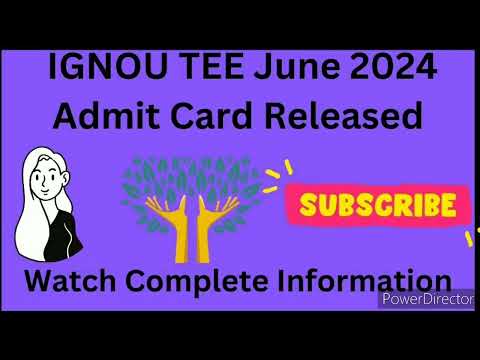 IGNOU June Term End Examination 2024 Admit Card/Hall Ticket Released #ignou #admitcard #hallticket