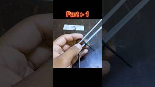 " Part- 1 Chaking Components with DIY Tweezers Clip! ⚡ #ElectronicsHack #experiment #diy 😎