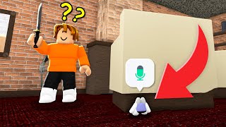 Trolling as a MINI AVATAR in MM2 Voice Chat.. *I CAN'T BELIEVE IT WORKED*