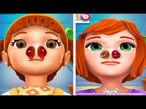 Nose Doctor 💊☺️💊 Android IOS gameplay trailer Big Update #New games