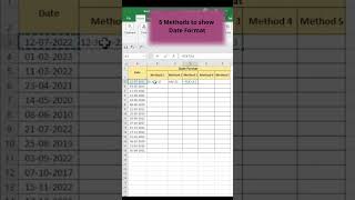 Excel Tutorial - 5 Easy Date Formatting Tricks in Excel 📊📝🗓️