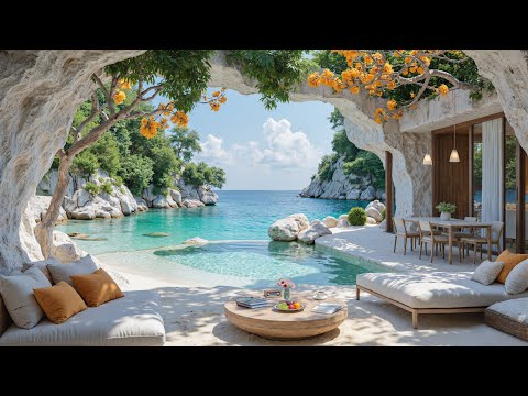 🌿Calm Morning Coffee Time with Ocean Jazz | Smooth Nature Ambient & Coastal Comfort for Focus