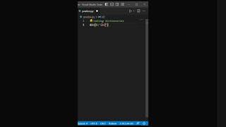 creating a dictionary #python #coding #pythonforbeginners