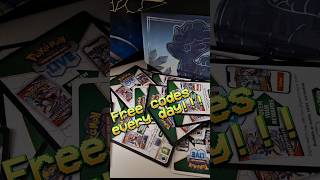 Free Pokemon TCG codes every day🤩 104.day #pokemon #freecodes #tcg #tcgpokemon #pokémon #shorts