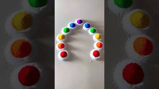 Rangoli designs for beginners #rangoli#rangolidesigns#rangoliforbeginners#shorts#diwalirangoli