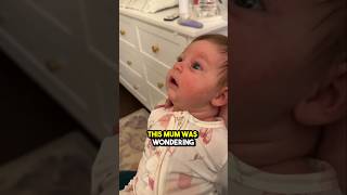 She was confused until she looked up 🤣