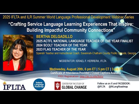 Crafting Service Language Learning Experiences That Inspire