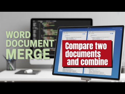 Microsoft Word Mastery Merging Documents in Minutes