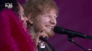 Beyonce and Ed Sheeran - Perfect Duet (Global Citizens Festival)