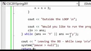 Do - While Loop Tutorial