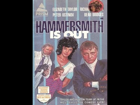 Hammersmith Is Out (1972) - Richard Burton - Elizabeth Taylor - Black Comedy - RARE VHS - Full Movie