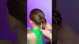 💇 Quick And 😊 Easy Kids Hairstyle From Mommy! 🎀