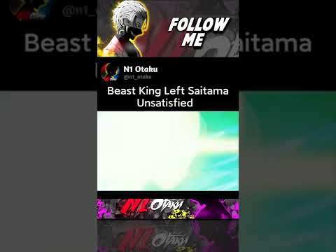 Saitama Vs Beast King - [One Punch Man]