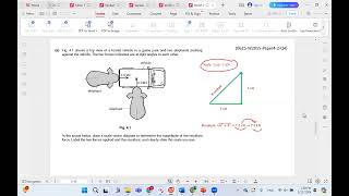 IGCSE Physics P4 Classified, Mechanics Vector diagrams