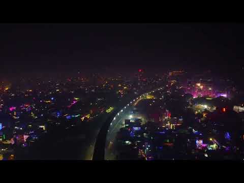 Diwali celebration at Kanpur | Drone View