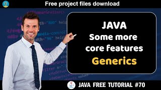 Java tutorial #70 | Some more core features - Generics | Java course for beginners