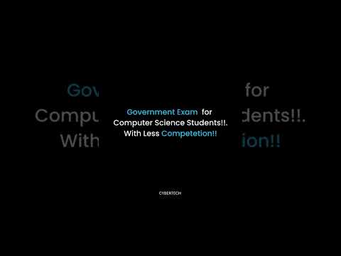 Top Govt Jobs for IT & Cybersecurity Students 💻 | Must Watch!#tech #youtubeshorts #youtub#jobsearch