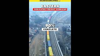 Dedicated Freight Corridors 🇮🇳 #shortvideo