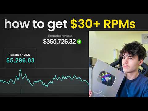How I Get $30+ RPMs with AI Youtube Automation.. (copy this)