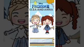 Frozen Elsa and Anna Miga vs Toca Boca ❤️👍