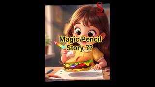 Zara’s Magic Pencil Made a Burger Come Alive! 🍔 | Fun & Learning Short #fastfood