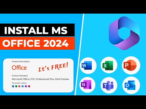 How to LEGALLY Download & Install Microsoft Office 2024 For FREE (Preview Version)
