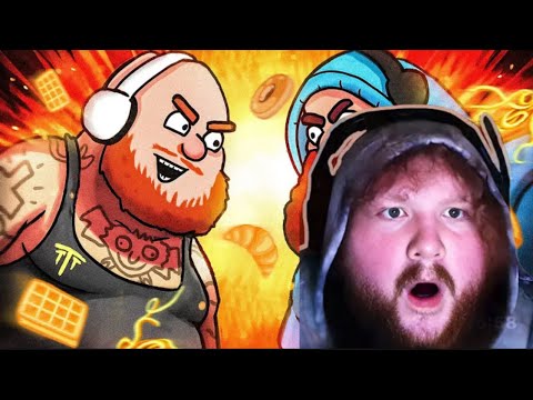 CaseOh and TimTheTatman Argue Over Food Takes 😭