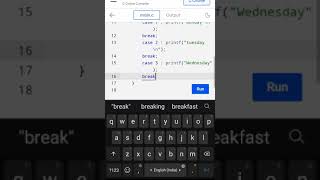 switch conditional operator in c language for beginners @rohit737