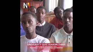 University Quiz Season 3 to attract over 20 chartered universities countrywide