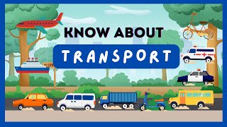 Kids Vocabulary | Transportation Sounds and Vehicles | Learn English with Fun and Education