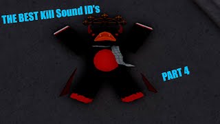 THE BEST Kill Sound ID's in The Strongest Battlegrounds! PART 4
