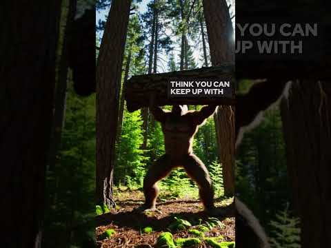 Bigfoot’s Epic Forest Adventure – Wild Jungle Gym Vibes & Viral Nature Moments #subscribe