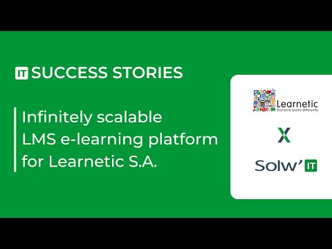 Solwit - Learnetic Success Story based on Google Cloud