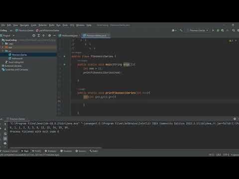 Fibonacci Series | Java Program | coding interviews