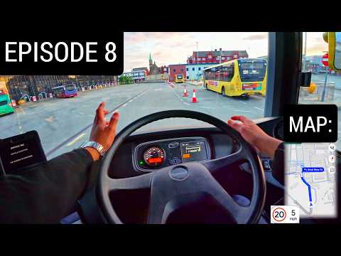 Wright StreetDeck POV Bus Drive on Service (with Passengers) 4K - Episode 8