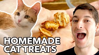 Easy Homemade Cat Treats (2 Ingredient)!!