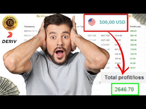 🤑2700$+ in 6 MINUTES with this BINARY BOT DERIV - NO LOSS BINARY BOT 2023 - VOLATILITY 75 INDEX💵🚀