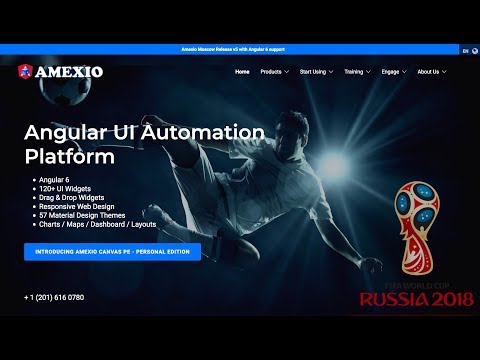 Amexio v5 Moscow Release  - Angular 6