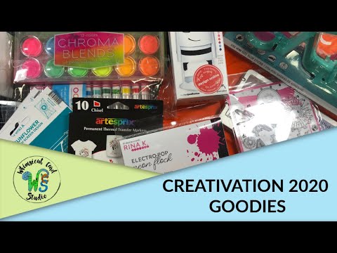 Creativation 2020 goodies + giveaway winners!