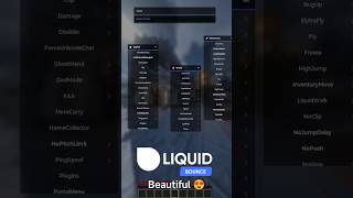 Beautiful ClickGUI 😍 #minecraft #liquidbounce #cheat #hack