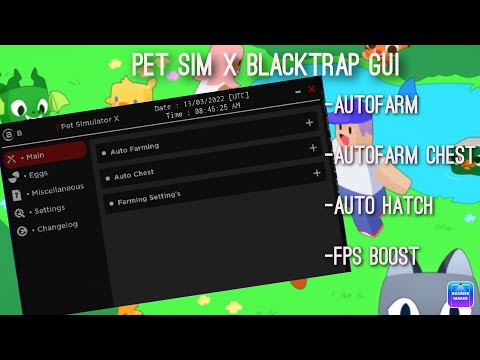 ARCEUS X | ★BLACKTRAP PET SIM X GUI★